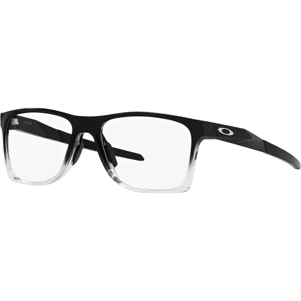 imageOakley Mens Ox8173 Activate Square Prescription Eyewear FramesPolished Black FadeDemo Lens