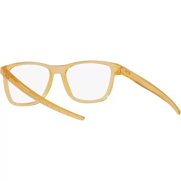 imageOakley Mens Ox8173 Activate Square Prescription Eyewear FramesPolished ClearDemo Lens