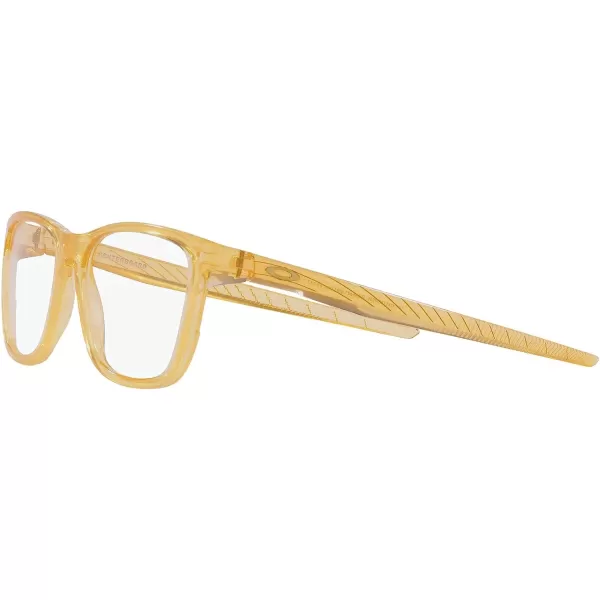 imageOakley Mens Ox8173 Activate Square Prescription Eyewear FramesPolished ClearDemo Lens