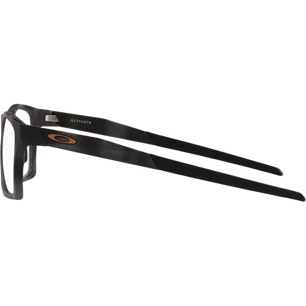 imageOakley Mens Ox8173 Activate Square Prescription Eyewear FramesSatin Black CamoDemo Lens