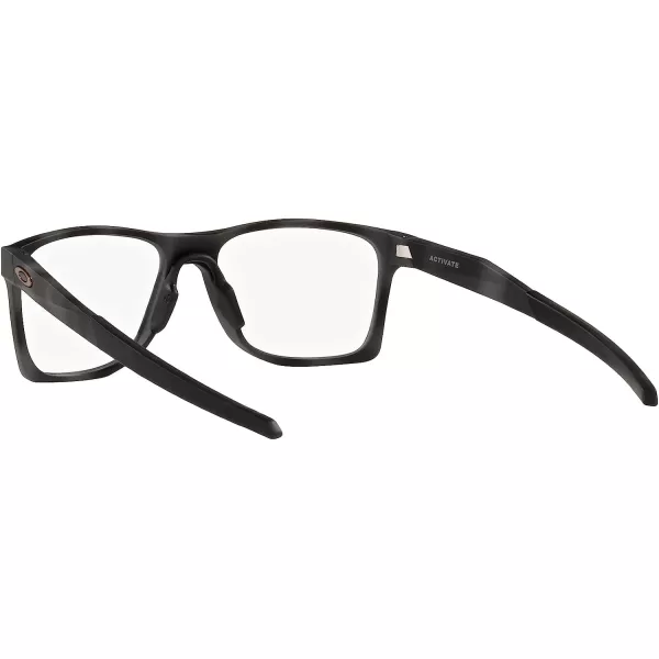 imageOakley Mens Ox8173 Activate Square Prescription Eyewear FramesSatin Black CamoDemo Lens