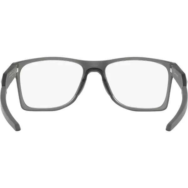 imageOakley Mens Ox8173 Activate Square Prescription Eyewear FramesSatin Grey SmokeDemo Lens