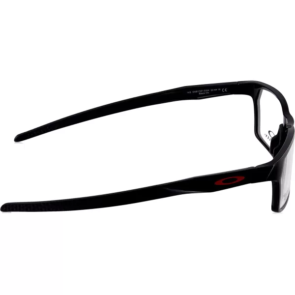 imageOakley Mens Ox8174f Hex Jector Low Bridge Fit Rectangular Prescription Eyewear FramesBlack InkDemo Lens