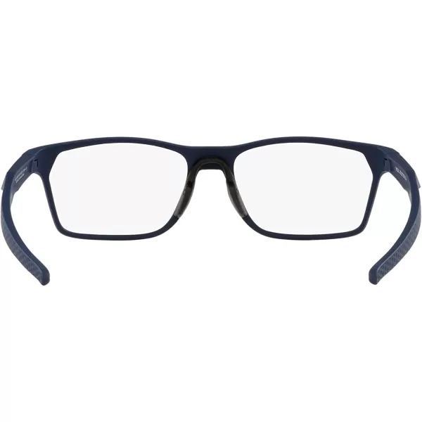 imageOakley Mens Ox8174f Hex Jector Low Bridge Fit Rectangular Prescription Eyewear FramesSatin Black CamoDemo Lens