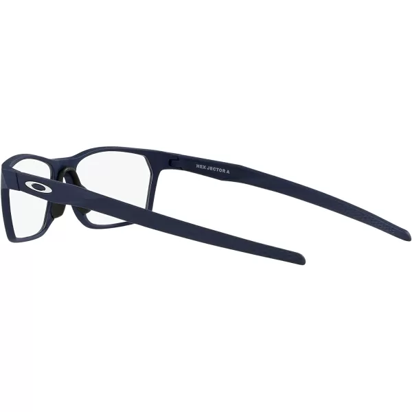 imageOakley Mens Ox8174f Hex Jector Low Bridge Fit Rectangular Prescription Eyewear FramesSatin Black CamoDemo Lens