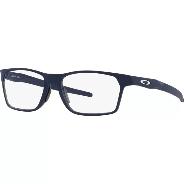 imageOakley Mens Ox8174f Hex Jector Low Bridge Fit Rectangular Prescription Eyewear FramesSatin Black CamoDemo Lens