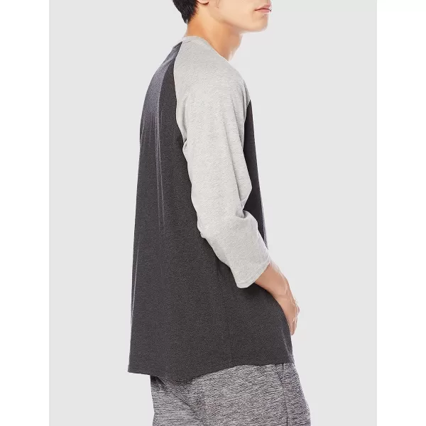 imageOakley Mens Relax Raglan 34 TeeDouble Grey Hthr