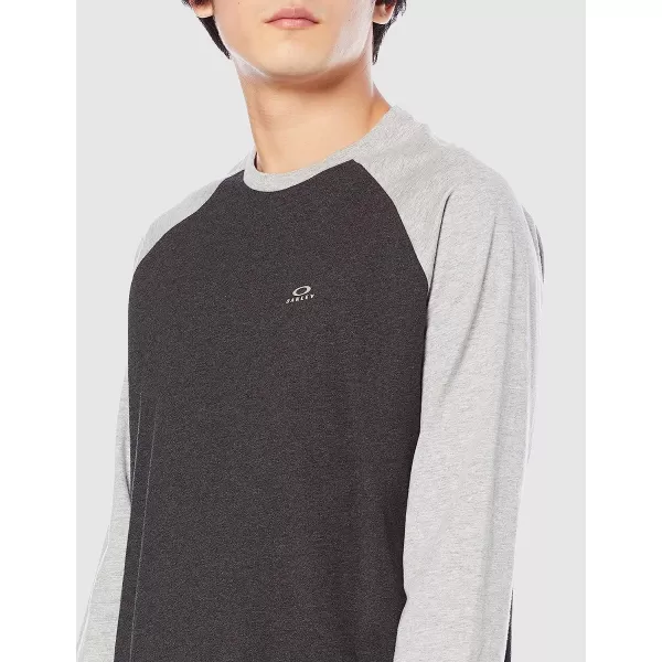 imageOakley Mens Relax Raglan 34 TeeDouble Grey Hthr