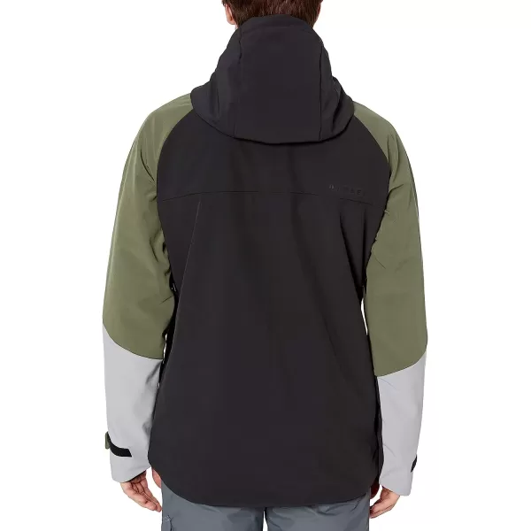 imageOakley Mens Silver Fox Soft Shell 3l 10k JKTBlackout