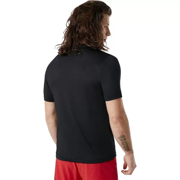 imageOakley Mens Standard Ellipse Logo RashguardBlackout
