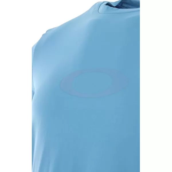 imageOakley Mens Standard Ellipse Logo RashguardHawaiian Blue