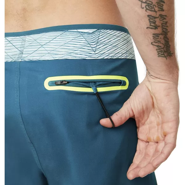 imageOakley Mens Standard Geo Ellipse 18 Inc BoardshortPetrol