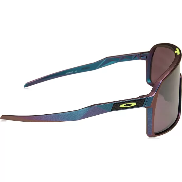 imageOakley Mens Sutro Rectangular SunglassesGreen Purple ShiftPrizm Road Black