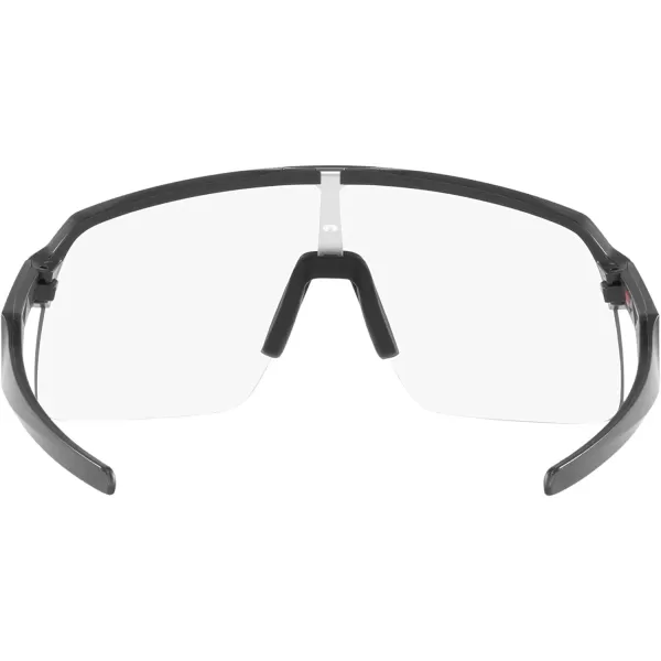 imageOakley Mens Sutro Rectangular SunglassesMatte CarbonClear to Black Photochromic