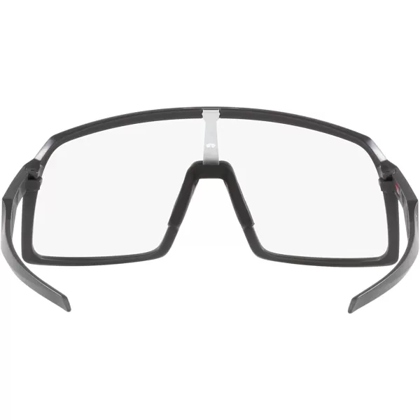 imageOakley Mens Sutro Rectangular SunglassesMatte CarbonClear to Black Photochromic