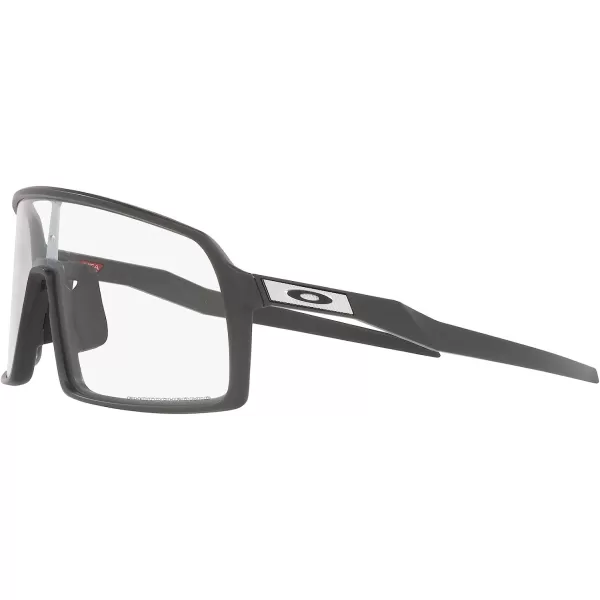 imageOakley Mens Sutro Rectangular SunglassesMatte CarbonClear to Black Photochromic