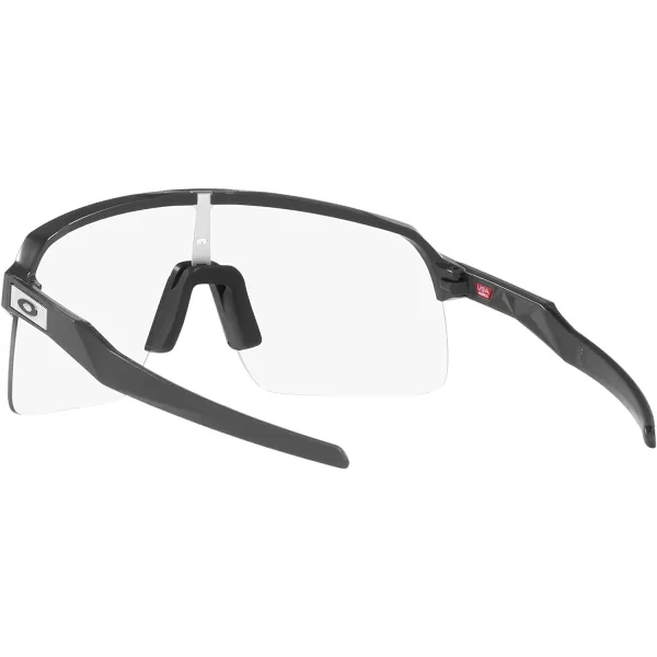 imageOakley Mens Sutro Rectangular SunglassesMatte CarbonClear to Black Photochromic