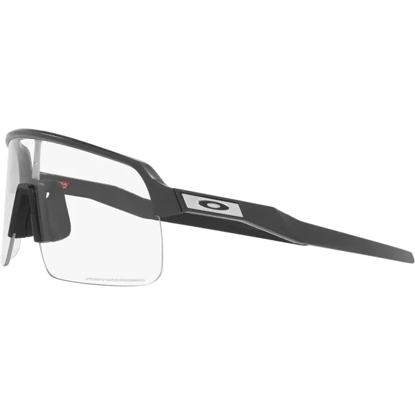 imageOakley Mens Sutro Rectangular SunglassesMatte CarbonClear to Black Photochromic