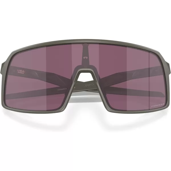 imageOakley Mens Sutro Rectangular SunglassesMatte OlivePrizm Road Black