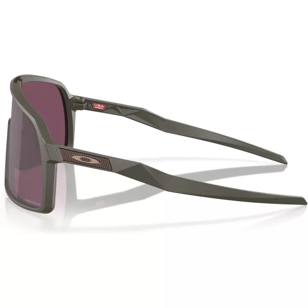 imageOakley Mens Sutro Rectangular SunglassesMatte OlivePrizm Road Black