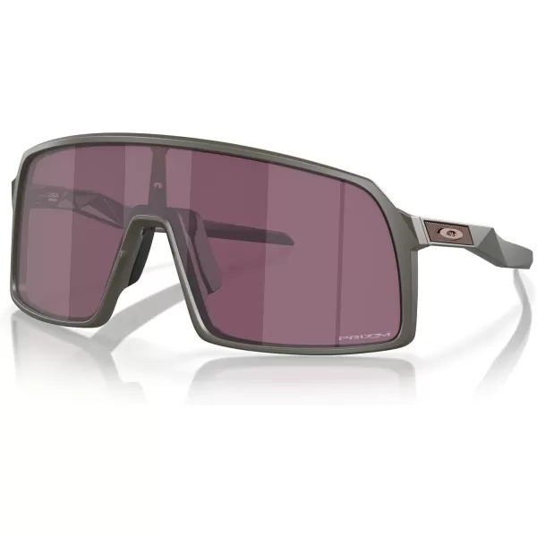 imageOakley Mens Sutro Rectangular SunglassesMatte OlivePrizm Road Black