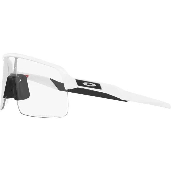 imageOakley Mens Sutro Rectangular SunglassesMatte WhiteClear to Black Photochromic