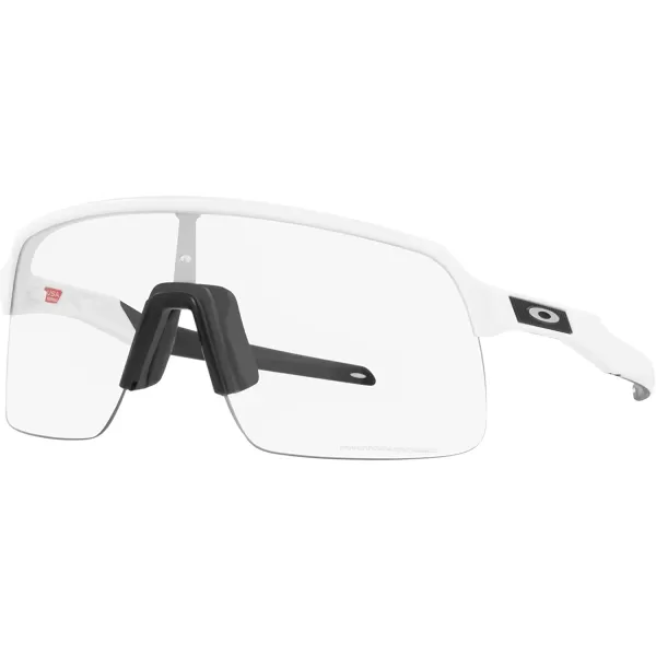 imageOakley Mens Sutro Rectangular SunglassesMatte WhiteClear to Black Photochromic
