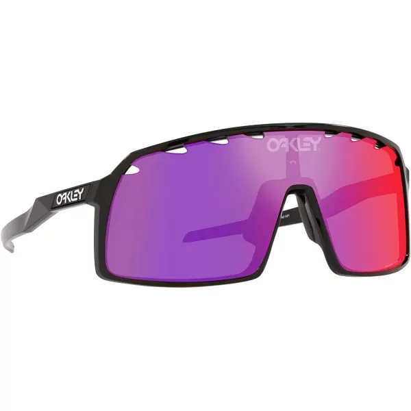 imageOakley Mens Sutro Rectangular SunglassesPolished BlackPrizm Road