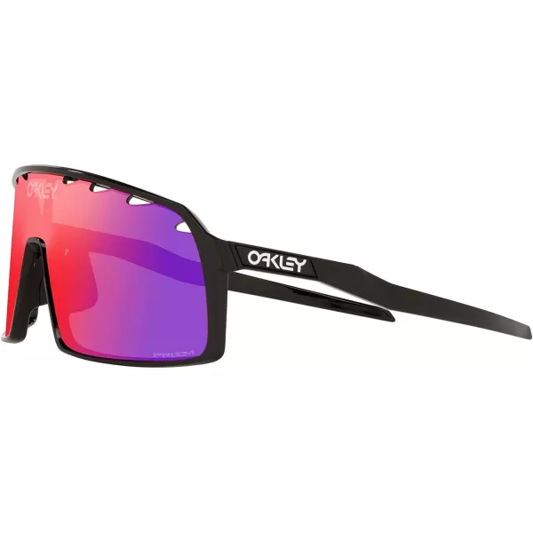 imageOakley Mens Sutro Rectangular SunglassesPolished BlackPrizm Road