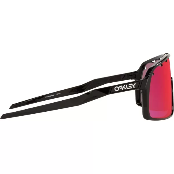 imageOakley Mens Sutro Rectangular SunglassesPolished BlackPrizm Road