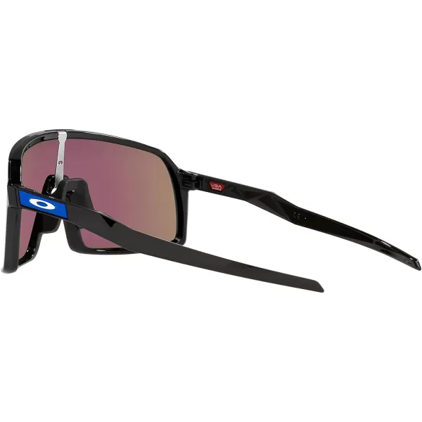 imageOakley Mens Sutro Rectangular SunglassesPolished BlackPrizm Sapphire