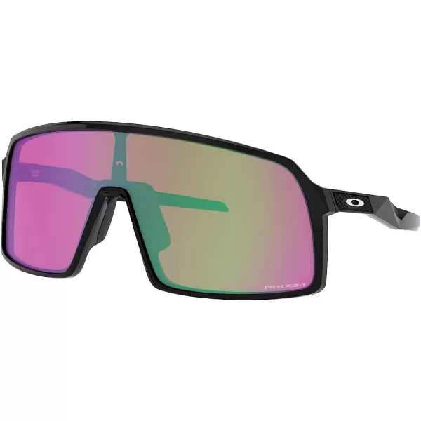 imageOakley Mens Sutro Rectangular SunglassesPolished BlackPrizm Snow Black Iridium