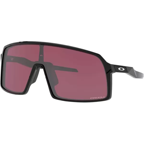 imageOakley Mens Sutro Rectangular SunglassesPolished BlackPrizm Snow Black Iridium