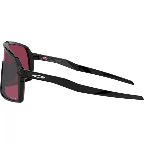 imageOakley Mens Sutro Rectangular SunglassesPolished BlackPrizm Snow Black Iridium
