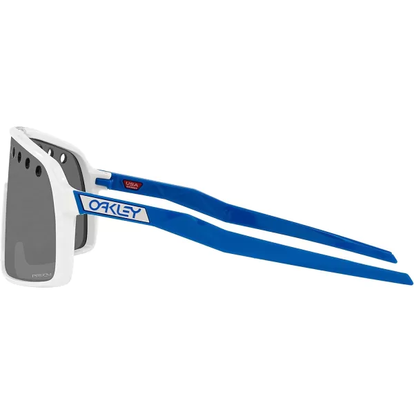 imageOakley Mens Sutro Rectangular SunglassesPolished WhitePrizm Black