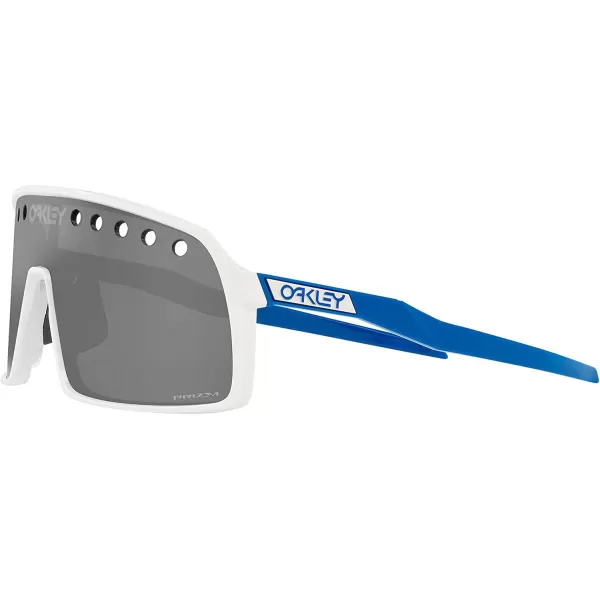 imageOakley Mens Sutro Rectangular SunglassesPolished WhitePrizm Black