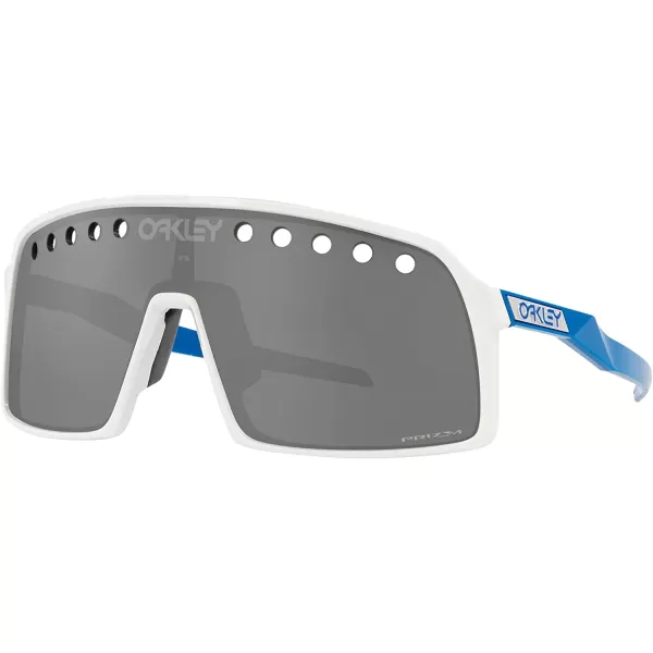 imageOakley Mens Sutro Rectangular SunglassesPolished WhitePrizm Black