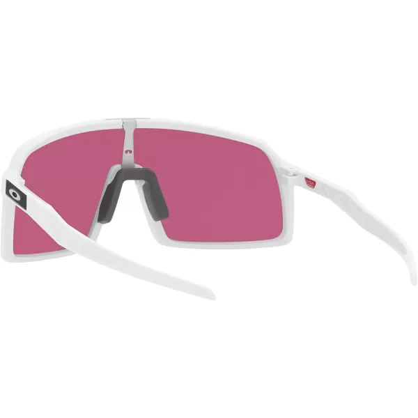 imageOakley Mens Sutro Rectangular SunglassesPolished WhitePrizm Field