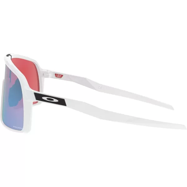 imageOakley Mens Sutro Rectangular SunglassesPolished WhitePrizm Snow Sapphire Iridium