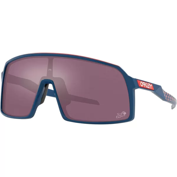 imageOakley Mens Sutro Rectangular SunglassesTour De France PoseidonPrizm Road Black