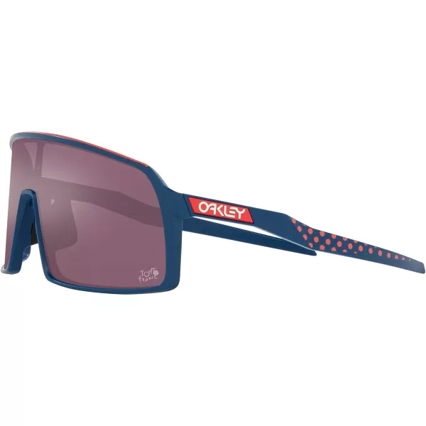 imageOakley Mens Sutro Rectangular SunglassesTour De France PoseidonPrizm Road Black