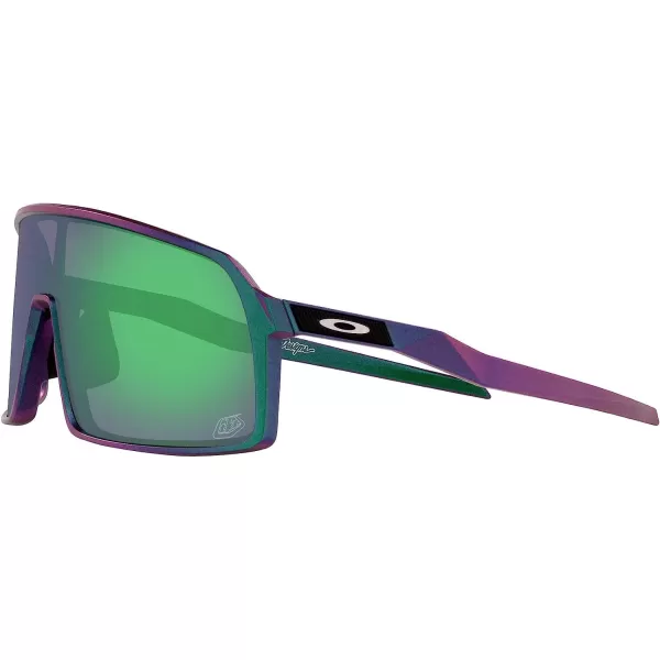 imageOakley Mens Sutro Rectangular SunglassesTroy Lee Designs Matte Purple Green ShiftPrizm Jade