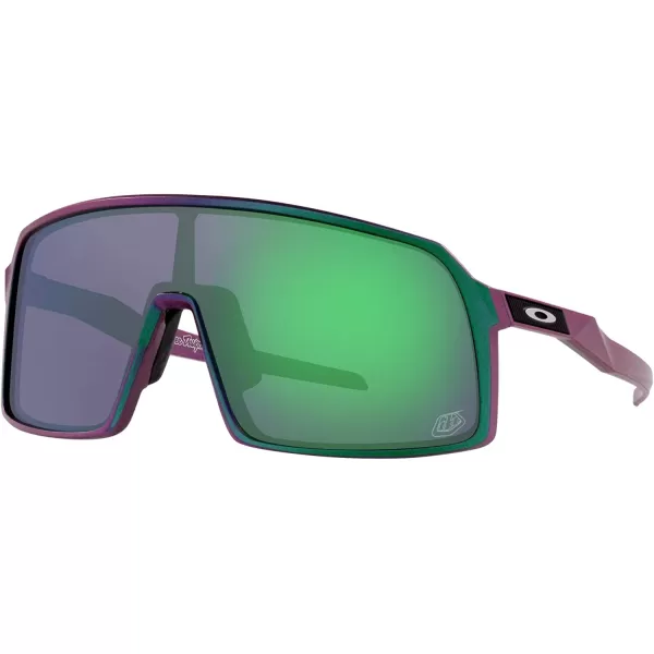 imageOakley Mens Sutro Rectangular SunglassesTroy Lee Designs Matte Purple Green ShiftPrizm Jade