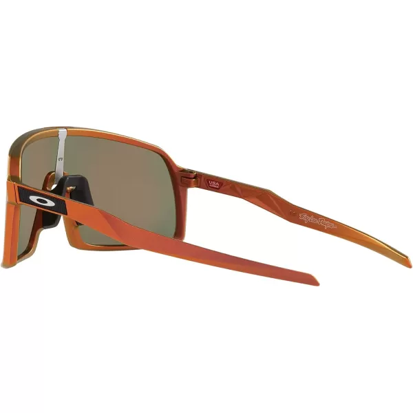imageOakley Mens Sutro Rectangular SunglassesTroy Lee Designs Red Gold ShiftPrizm Ruby