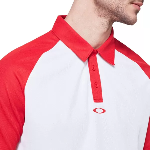 imageOakley Mens Traditional Golf PoloHigh Risk Red