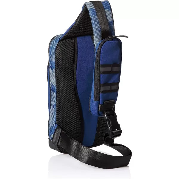 imageOakley Mens Utility Organizing Backpack Dark Blue Reflective One SizeOne Size Dark Blue Reflective