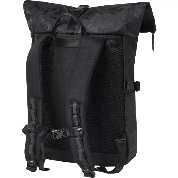 imageOakley Mens Utility Rolled Up Backpack Dark Blue Reflective One SizeOne Size Blackout