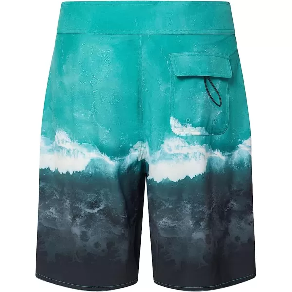 imageOakley Mens Whitewash 20 BoardshortMint Green Wave