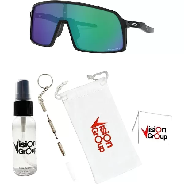 imageOakley OO9406 Sutro Sunglasses Vision Group Accessories BundleBlack InkPrizm Jade 940603