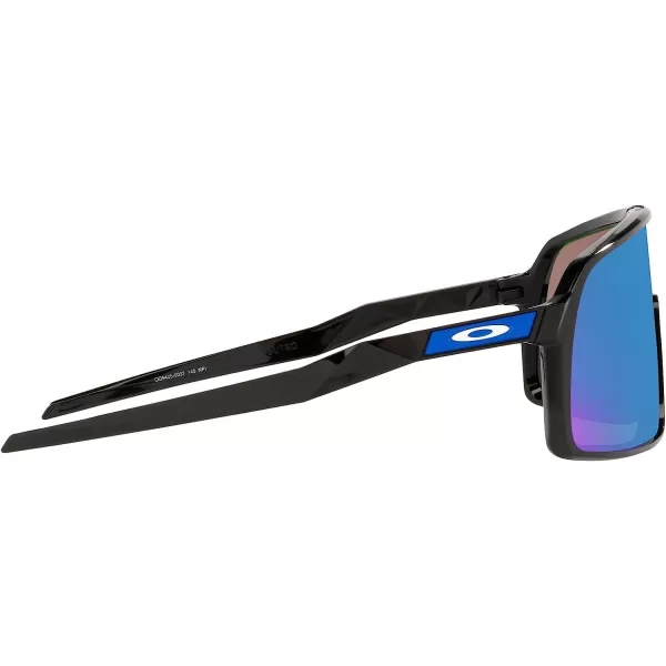 imageOakley OO9406 Sutro Sunglasses Vision Group Accessories BundlePolished Black Prizm Sapphire 940690